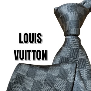 LOUIS VUITTON　ルイヴィトン　グレー系　ダミエ　イタリア製