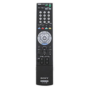 【中古】SONY ネットワークTV用リモコン RM-JB002 [管理:1150023754]