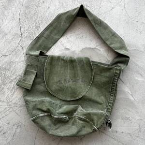 50s military ミリタリー バッグ remake リメイクショルダーバッグ ヴィンテージ vintage ビンテージ 軍物 古着 メッセンジャーバッグ