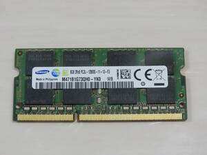 SAMSUNG PC3L-12800s (DDR3-1600) 8GB ノートパソコン用
