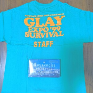 GLAYライブＴシャツ　非売品　Ｔシャツ　GLAY　LIVE　スタッフＴシャツ