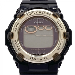 CASIO(カシオ) 腕時計 Baby-G BGR-3000J レディース ラバーベルト 黒