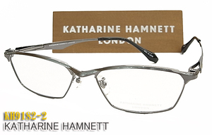 KATHARINE・HAMNETT キャサリンハムネット メガネ フレーム KH9182-2 正規品 日本製 チタン 眼鏡