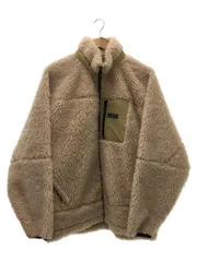 FREAK’S STORE フリースジャケット XL ポリエステル ベージュ 無地 FS-19AW-37 使用感有