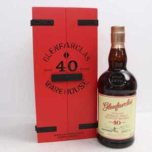 希少！！グレンファークラス レッドドアー 40年 700ml 43,0%／Glenfarclas RED DOOR HIGHLAND SINGLE MALT AGED 40 YEARS