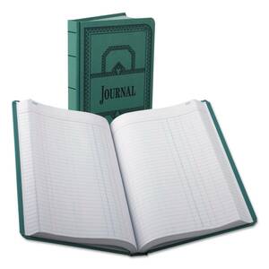 【中古】Record/Account Book, Journal Rule, Blue, 500 Pages, 12 1/8 x 7 5/8 (並行