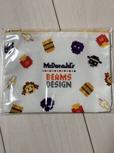 【未開封】マクドナルド 2025 福袋 ポーチ 単品 BEAMS ビームス