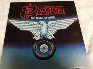 爆走ドライブイン/SAXON WHEELS of STEELのLPレコード