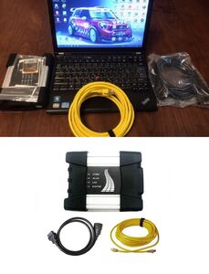 2024/11BMW ISTA+4.50正規永久ライセンス BMW ICOM+コーディングケーブル完全セット ESYS E/F/G/MINI/ロールス プログラミング