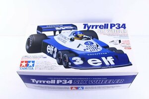 ●【未組立】TAMIYA タミヤ タイレルP34 シックスホイーラー 6輪車 電動RC 1/10 レーシングカー プラモデル【10868832】