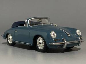 Minichamps 1/43 Porsche 356 B Cabriolet Atna Blau 1960 ◆ Limited Edition ◆ ミニチャンプス ポルシェ PMA 400 064330