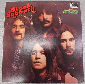 【視聴済】日本限定発売・BLACK SABBATH・ブラックサバス・不滅のブラック・サバス・1974年・PAT-1003・ATTENTION【中古】