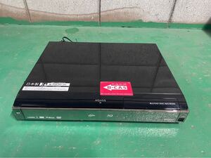 A034/SHARP AQUOS ブルーレイレコーダー BD-HDW15 2008年製 ジャンク品