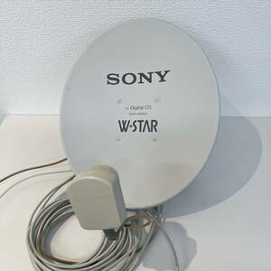 SONY ソニー CSアンテナ CS スカパー チューナーセット パラボラアンテナ 本体＋AVマウス付きSAN-40DK3 現状品