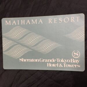 シェラトングランデ東京ベイホテル　シール　ステッカー　舞浜リゾート　Sheraton GrandeTokyoBay Hotel sticker