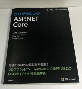 プログラミングASP.NET Core マイクロソフト公式解説書 Dino Esposito/井上章/日経BP【即決・送料込】