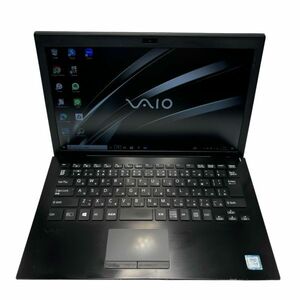 【1円スタート】13.3インチ　VAIO　VJPG11C11N　Core i5 7200U　8GB　SSD 256GB　Windows 10 Pro　ノートパソコン　P228