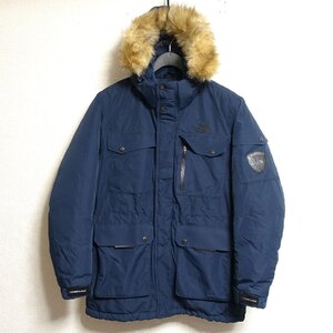 THE NORTH FACE ノースフェイス マクマードパーカ ハイベント ダウンジャケット メンズ Mサイズ 正規品 ネイビー Z2568