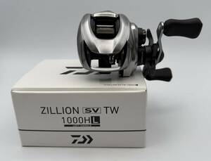 21 Daiwa ジリオン SV TW1000HL ダイワ ZILLION リール 釣具 アウトドア 左巻