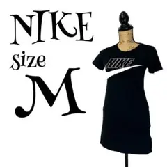 【完売品】【M】NIKE♡ナイキ ビッグロゴ ロングシャツ レディース