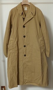 or slow orslow オアスロウ VINTAGE FIT Soutien Collar Coat ステンカラー コート XS/0