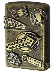 Zippo ジッポライター 日本限定Zippo Harley Davidson ハーレーダビッドソン メイクメタル HDP-64