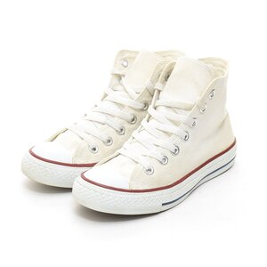 ◇489479 CONVERSE コンバース ハイカットスニーカー ALL STAR オールスター 1604 サイズ22.5cm キャンバス レディース オフホワイト