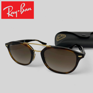 未使用■Ray Ban■ サングラス RB2183 タートイズ ダブルブリッジ レイバン ニューシェイプモデル