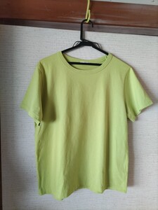 GU レディース半袖 Tシャツ　ＸＬサイズ イエロー系