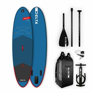 DELTA SUP サップ スタンドアップパドルボード サーフボード　ロングボード サーフィン 付属品付き