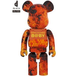 新品 未開封 MY FIRST BE@RBRICK B@BY FLAME Ver. 1000％ ベアブリック 限定 メディコムトイ メディコム 千秋 MEDICOM TOY PLUS