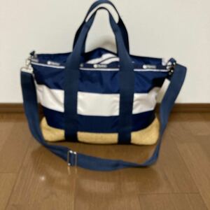 ★レスポートサック　MED BOARDWALK TOTE/3713 美品　自立型★