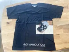 新品未使用　ANDY WARHOL KYOTO 半袖シャツ　Lサイズ　ブラック