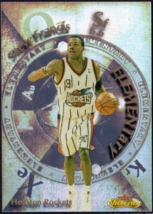 【スティーブフランシス】NBA00-01 Fleer Showcase Elementary #E4 SteveFrancis/HoustonRockets