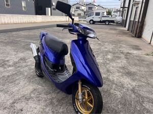 ホンダ HONDA DIO ZX ディオ　旧車　２スト　バイク　原付　 ビッグキャブ　Ｆブレーキ難あり　ジャンク　美品　マフラー　希少　全塗装