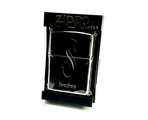 1* レア！ 未着火品！99 model モデル Seven Stars セブンスター 懸賞品 ZIPPO ブラック クローム 黒