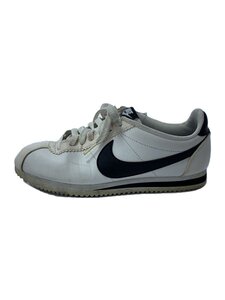 NIKE◆WMNS CLASSIC CORTEZ LEATHER/ウィメンズクラシックコルテッツレザー/ホワイト/24cm/W