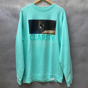 送料無料【XL】Diamond Supply Co. 正規品 トレーナー crewneck ダイヤモンドサプライ ピスタグ付き ダイヤモンドブルー CLARITY