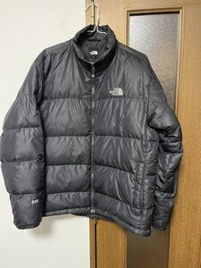 THE NORTH FACE ノースフェイス ライトダウン600フィルダウン ブラック ジャケット XLサイズ 中古品 同梱発送可 即決時送料サービスsupreme