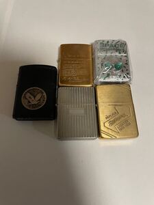 ZIPPO ジッポ オイルライター 5個 喫煙具 