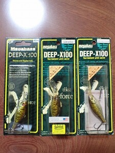 オールドメガバス MEGABASS Deep-X SGスモールマウスバス GGスモールマウスバス GGスモール Re