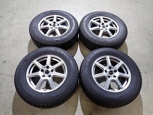 YS14713【送料無料215/70R16】デリカD:5 エクリプスクロス 中古スタッドレスセット ●16×6.5J 114.3/5H ET38●1円スタート