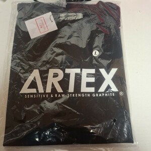 ＤRT　ディビジョン　ＡＲＴＥＸ Ｔシャツ　黒　　Ｔ－ｓｈｉｒｔ　ロゴＴシャツ　フィールドスタイル 　Lサイズ　　新品　