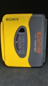 【超激レア！】SONY SPORTS WALKMAN ソニー スポーツ ウォークマン WM-SXF-10 ラジオ カセットプレーヤー 稼働品 ジャンク