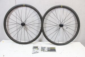 ○MAVIC マビック COSMIC SL 32 DISC シマノフリー 11/12s対応 クリンチャー チューブレス カーボンホイールセット