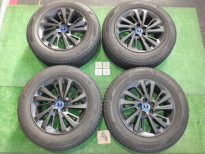 ★ MODELLISTA アルミホイール 4本セット 15x6.5J スタッドレスタイヤ付 BRIDGESTONE BLIZZAK VRX3 195/65R15-91Q ★ 4梱包発送 ★