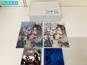 008 【現状】ソフィーのアトリエ グッズまとめ売り クリアファイル CD コレクションボックス 他 CHC PRD