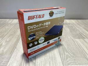 ☆ BUFFALO ポータブル DVDドライブ データ保存 M-DISC対応 Mac対応 DVSM-PT58U2V-BKD 【 未使用/ 未開封/ 現状品 】 （PN-4J104） ☆