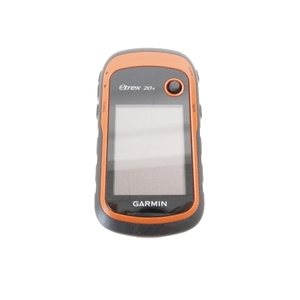 美品 取扱説明書付き カラビナ有 GARMIN eTrex 20x ハンディGPS アウトドア 電池式 オレンジ ブラック その他