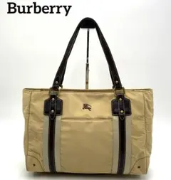 Burberry バーバリー　ハンドバッグ　トート　A4大容量　ブランドオシャレ